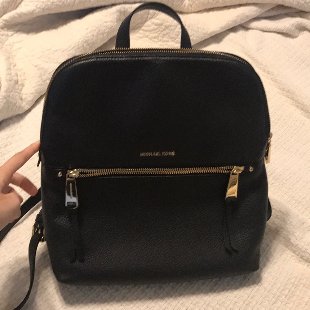 Michael Kors leather backpack